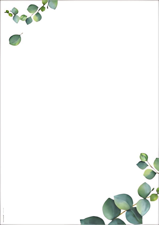 sigel Papier design "Eucalyptus", A4, 90 mm g/m2