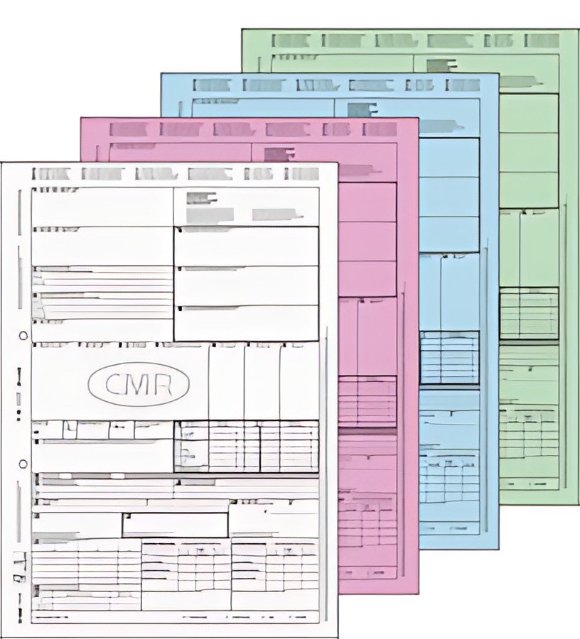 formulaire de sigel "International Waybill" (CMR), SD