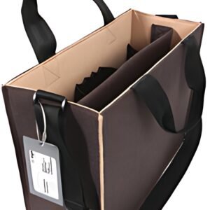 sigel Sacoche en feutre Desk Sharing Bag Bicolor M, marron