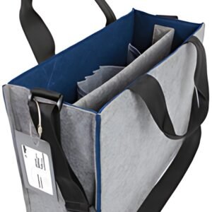sigel Sacoche en feutre Desk Sharing Bag Bicolor M, gris