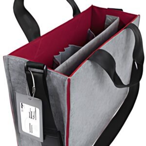 sigel Sacoche en feutre Desk Sharing Bag Bicolor M, gris