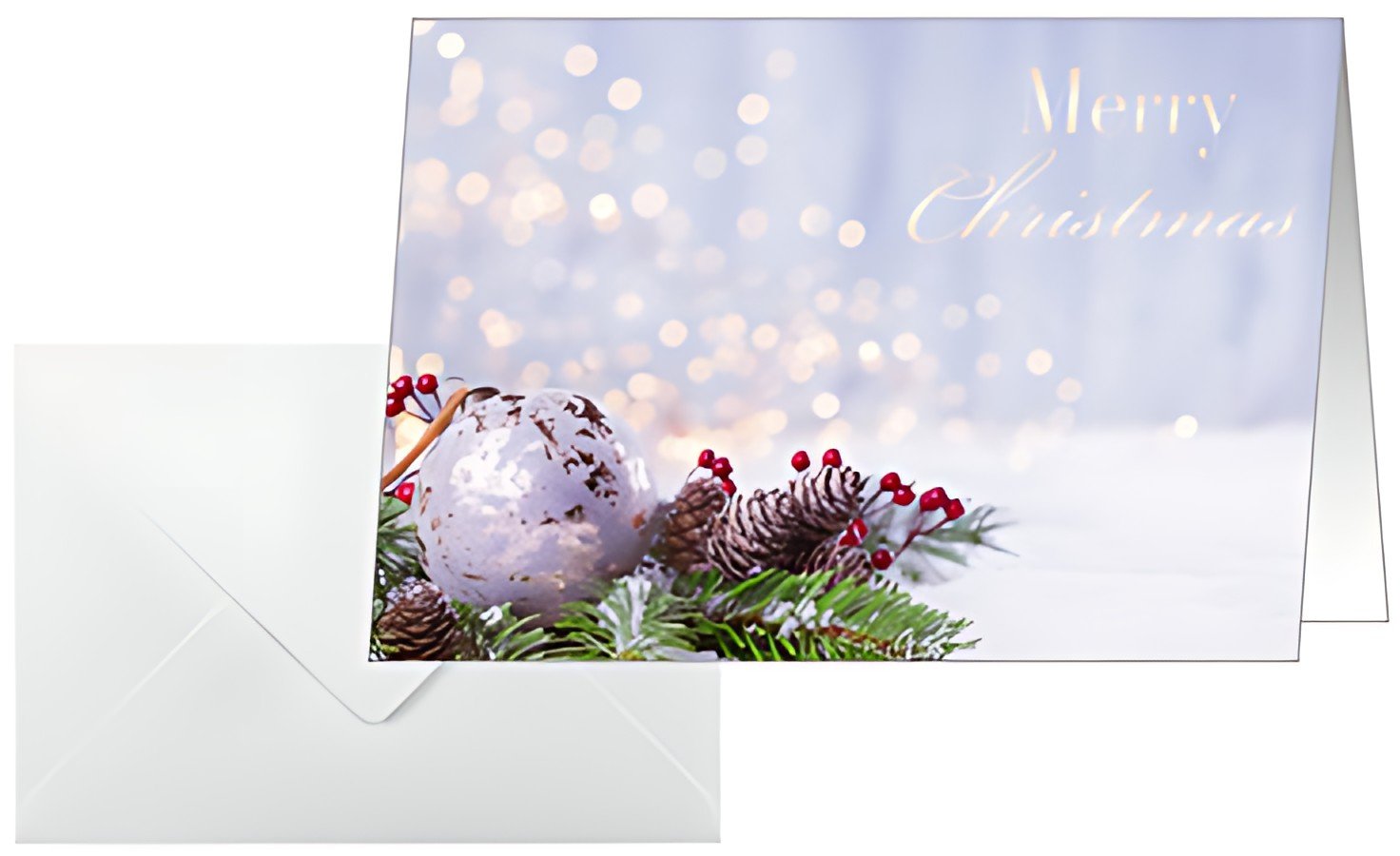 sigel Carte de Noël "Charmful Christmas", A6 paysage (A5)