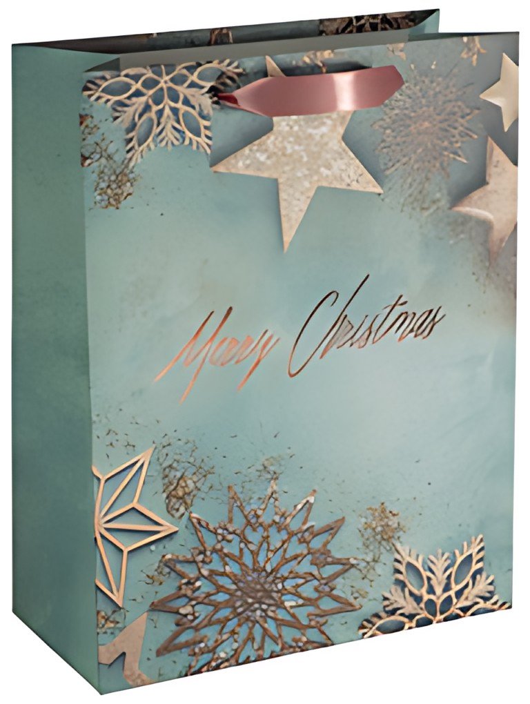 sigel Sac cadeau de Noël "Glamorous Christmas", petit