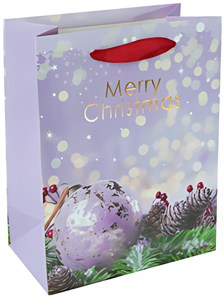 sigel Sac cadeau de Noël "Charmful Christmas", petit