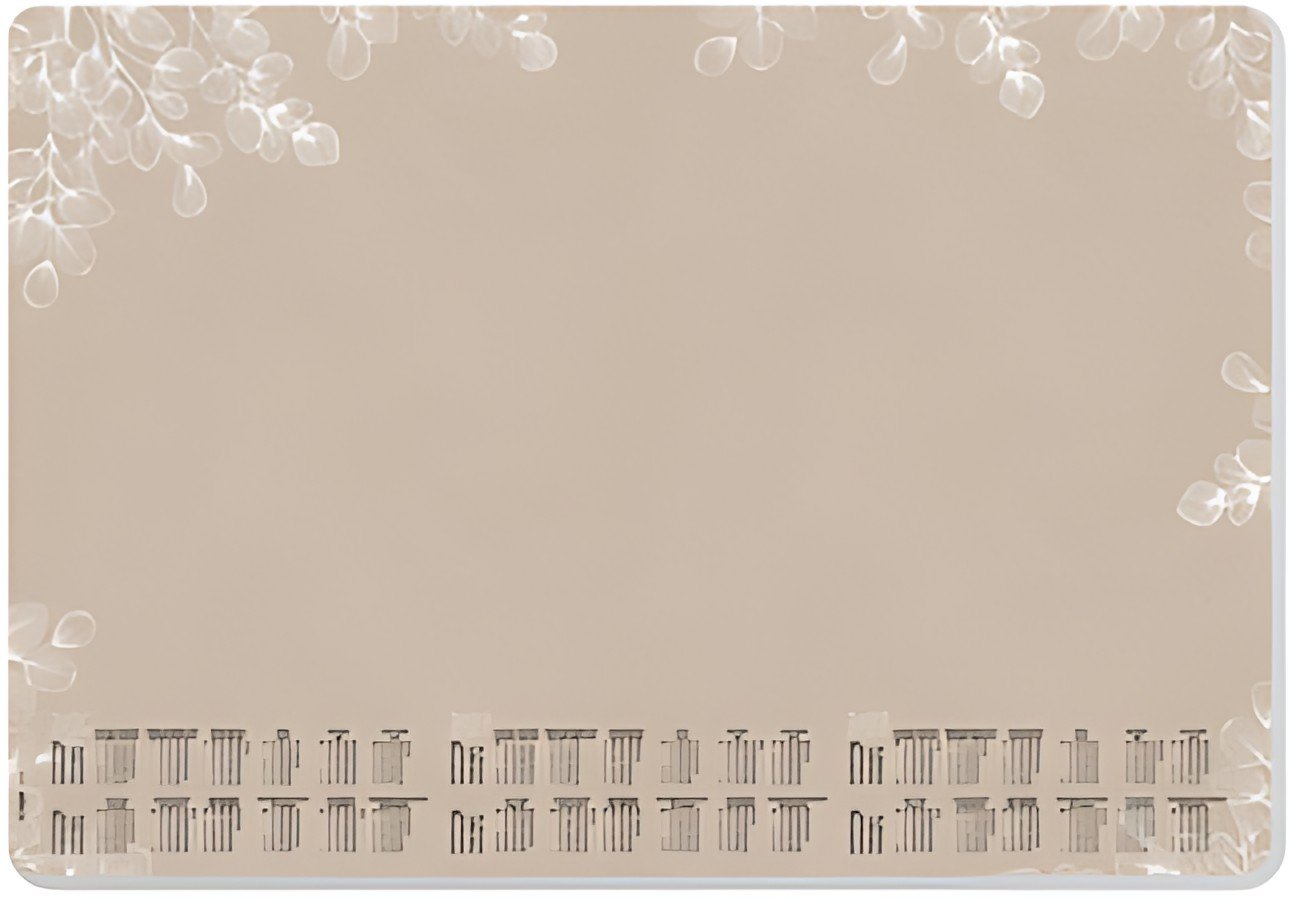 sigel Sous-main bloc papier "Natural Eucalyptus", 595x410 mm