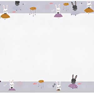 sigel Sous-main bloc papier "Bunny Ballerinas", 420 x 297 mm