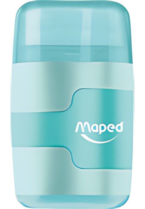 Maped Duo taille-crayons-gomme Connect Duo PASTEL, assorti