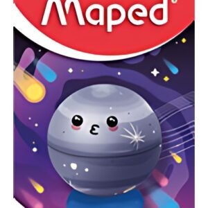 Maped Taille-crayon PLANET, métallique, carte blister