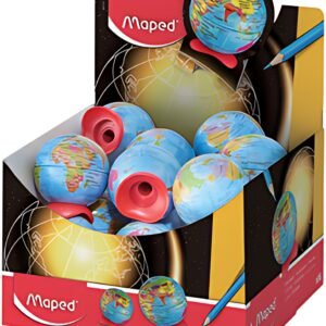 Maped Taille-crayons Globe, présentoir de 16 pièces