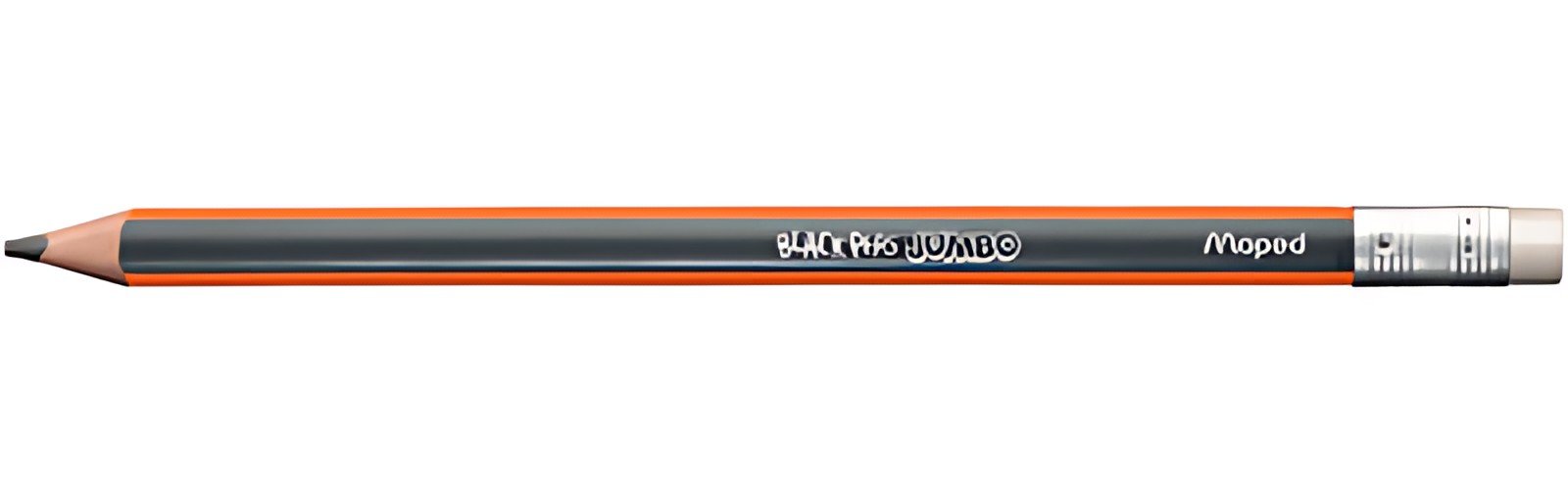 Maped Crayon de papier BLACK'PEPS JUMBO, avec gomme