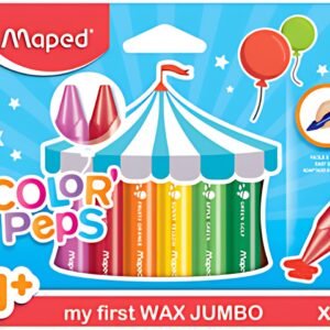 Maped my first Crayon de cire COLOR'PEPS WAX JUMBO