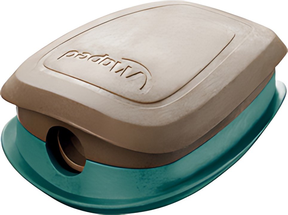 Maped Taille crayon 2 usages PULSE SMILING PLANET, bleu/brun