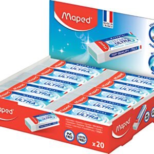 Maped Gomme en plastique Technic Ultra, blanc, présentoir de