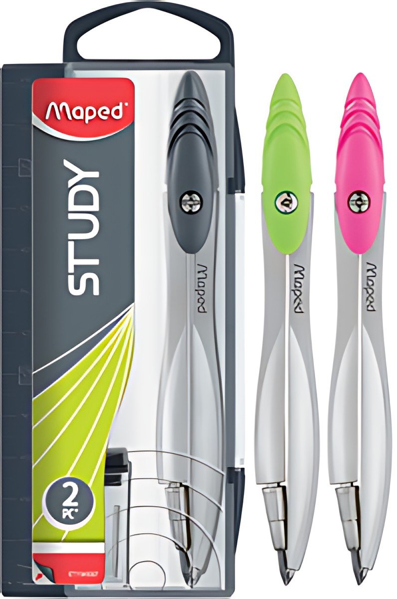Maped Coffret compas Study, assorti