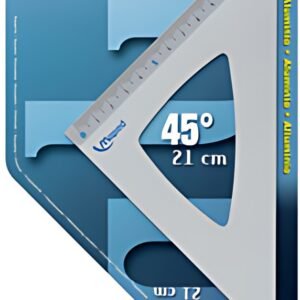 Maped Equerre 45 degrés, en aluminium