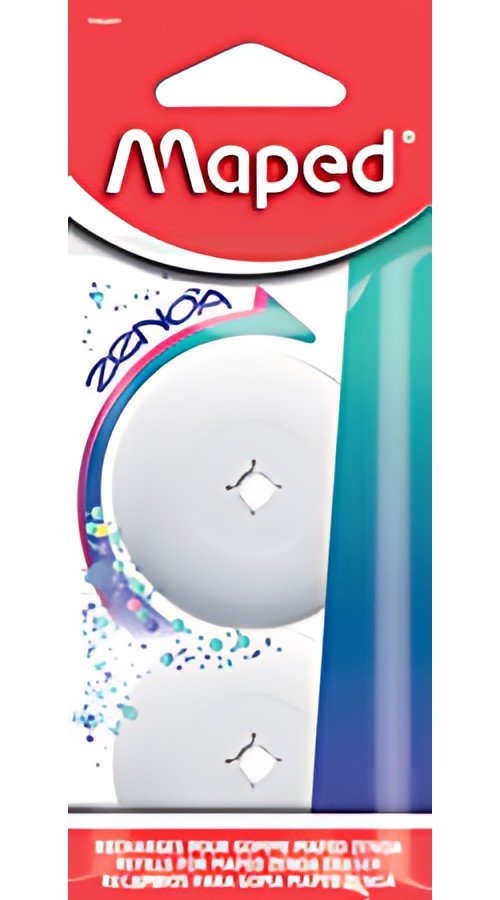 Maped Recharge pour gomme en plastique Zenoa, set de 2