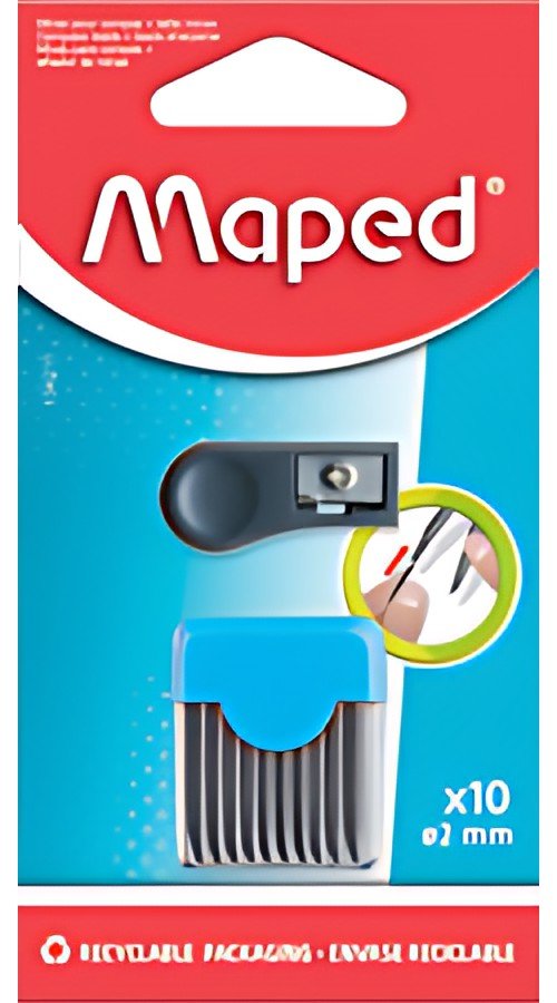 Maped Mine de rechange pour compas + taille-mine, blister