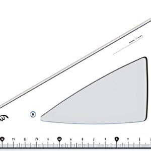 Maped Equerre Cristal 60 degrés, gand côté: 210 mm