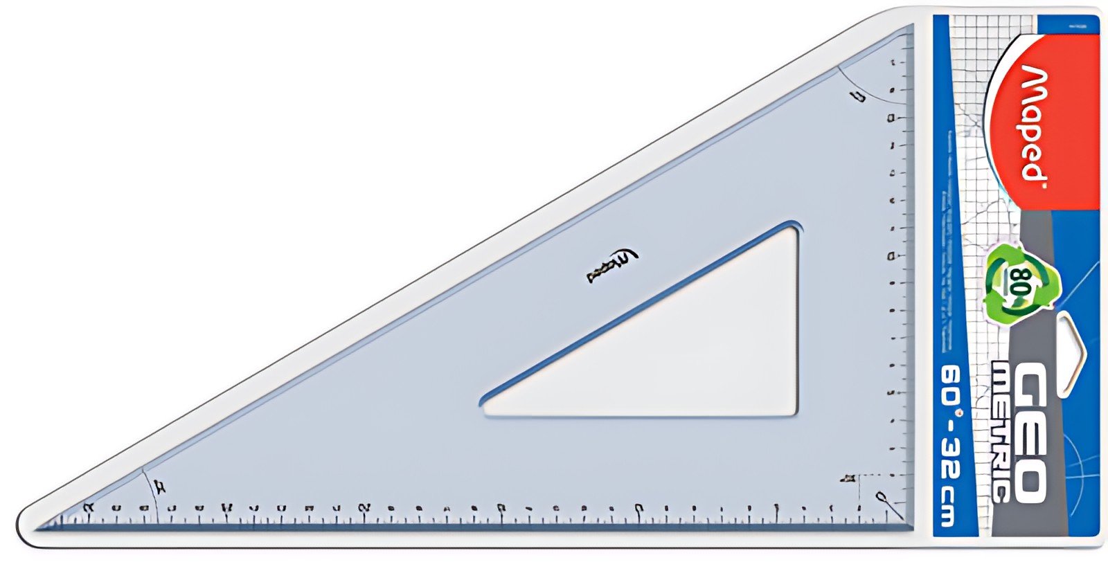 Maped Equerre GEO METRIC 60 degrés, hypoténuse: 320 mm