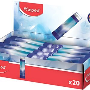 Maped Gomme en plastique ARCTIC, présentoir de 20