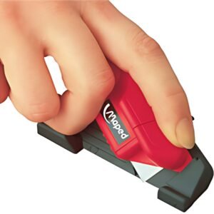 Maped Outil de coupe Matt Cutter 45 degrés, noir/rouge