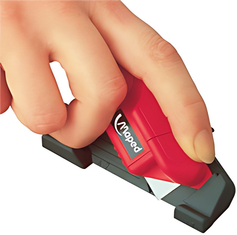 Maped Outil de coupe Matt Cutter 45 degrés, noir/rouge