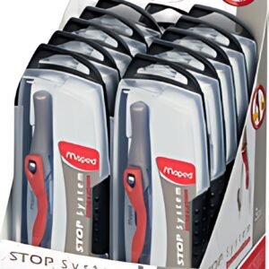 Maped Boîte de compas Stop System, 3 pièces, présentoir 10