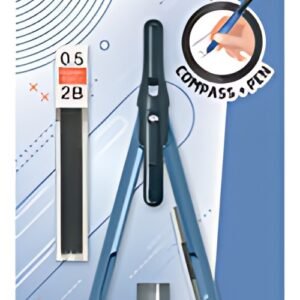 Maped Compas avec adaptateur, assorti, sur carte blister