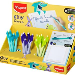 Maped Stylo roller KIDY learn, présentoir de 18