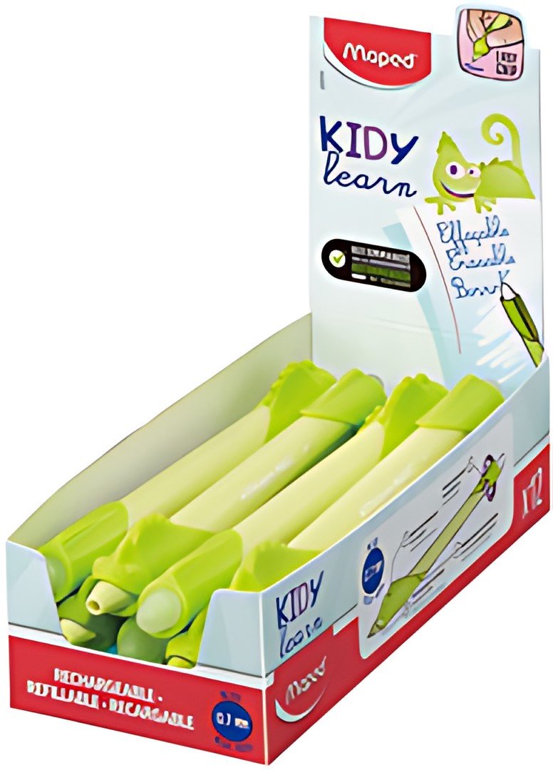 Maped Stylo roller KIDY learn Caméléon, présentoir de 12