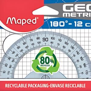 Maped Rapporteur demi-circulaire géométrique 180 degrés