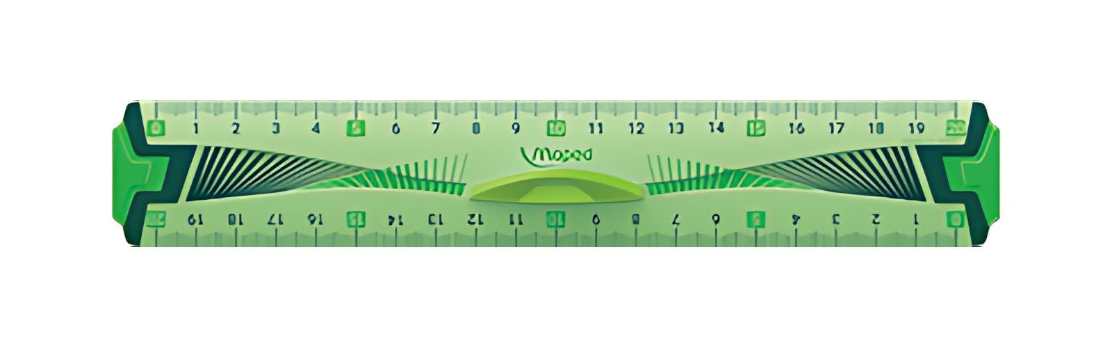 Maped Règle plate Flex,200 mm, en plastique, avec poignée