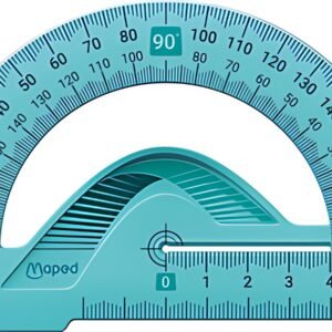 Maped Rapporteur demi-circulaire Flex 180 degrés, 120 mm