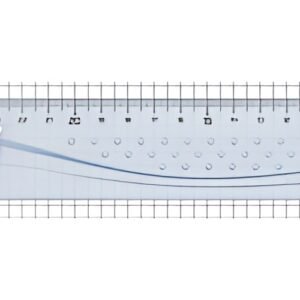 Maped Règle plate Geometric, 300 mm, pour gauchers
