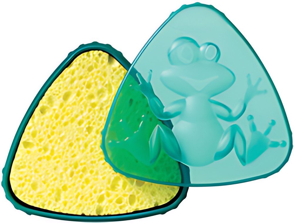 Maped Eponge pour ardoise,en boîte "grenouille",triangulaire