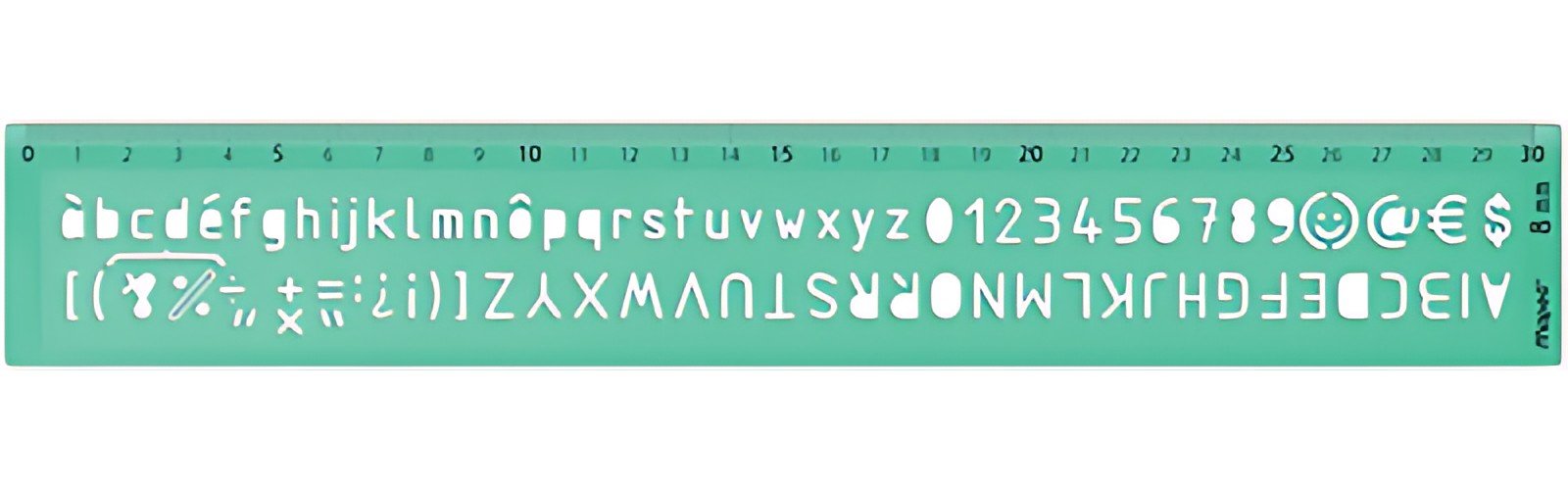 Maped Trace-lettres, hauteur de caractère: 8mm, vert
