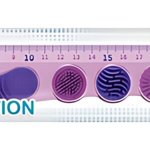 Maped Règle plate KIDY learn CONCENTRATION, 200 mm, violet