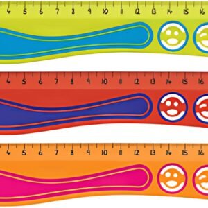 Maped Règle plate Kidy Grip, 200 mm, en plastique