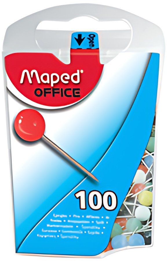 Maped Epingles de signalisation, taille 5, assorti