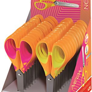 Maped Ciseaux Pulse Soft NEON, 130 mm, présentoir de 24