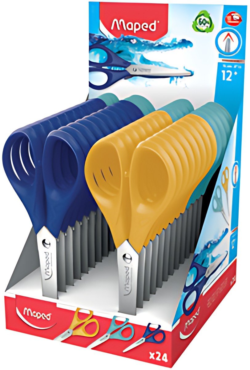 Maped Ciseaux Pulse, longueur: 160 mm, présentoir de 24