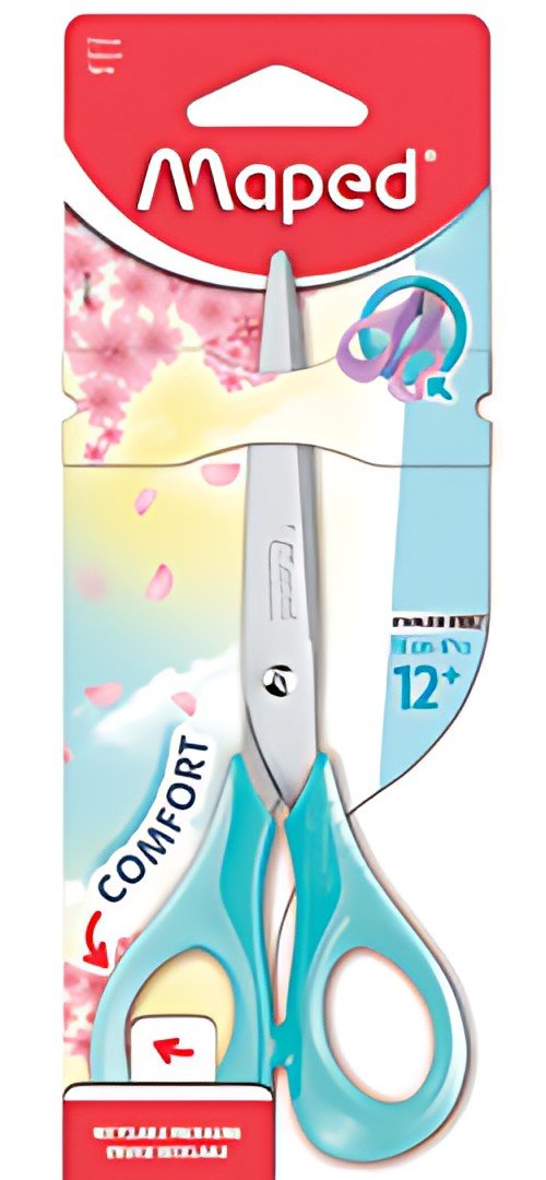 Maped Ciseaux sensoft 3D pastel, pointu, longueur: 160 mm