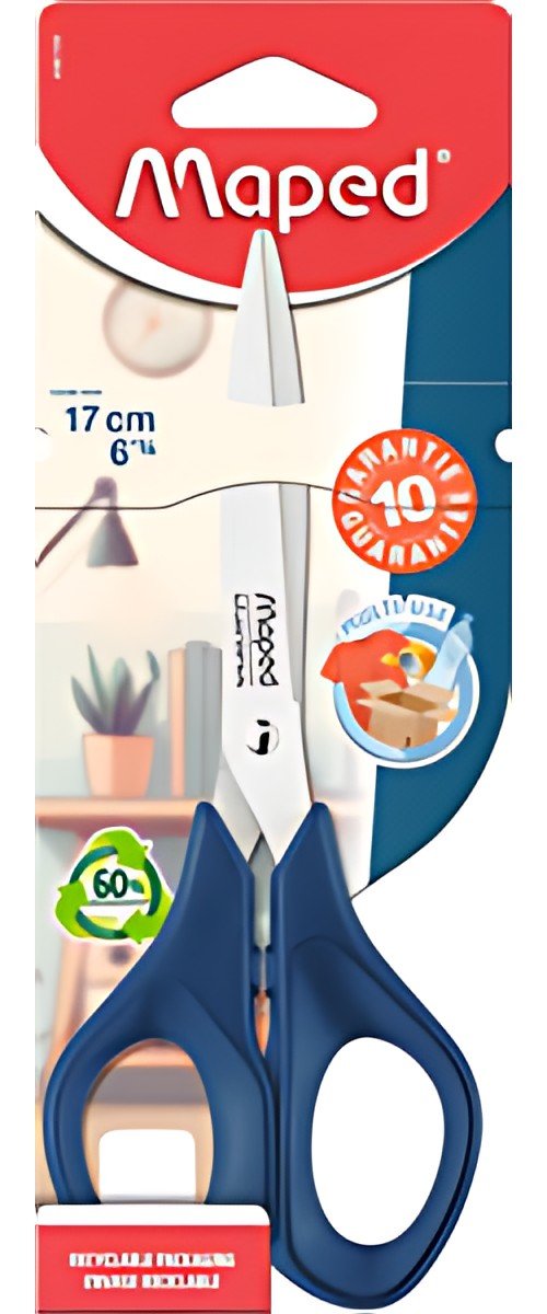 Maped Ciseaux Advanced Green, longueur: 170 mm, symétrique