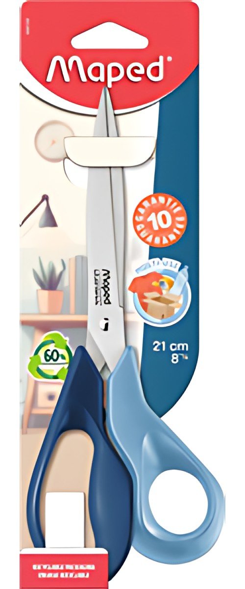 Maped Ciseaux Advanced Green, longueur: 210 mm, asymétrique