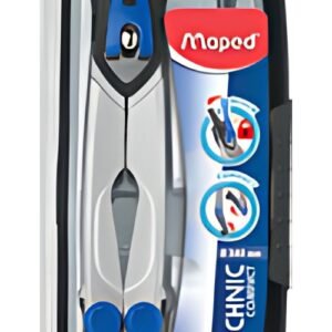 Maped Compas Technic Concept, 4 pièces, bleu