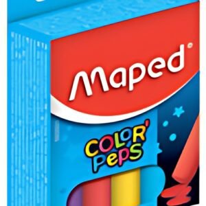 Maped Craie pour tableau COLOR'PEPS, rond, assorti