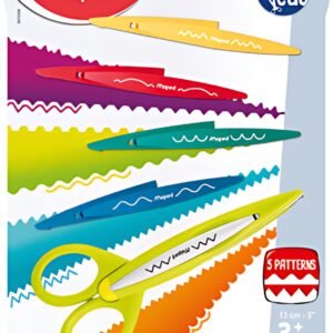 Maped Set de ciseaux cranteurs CreaCut, blister de 3