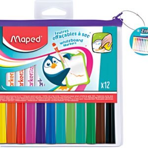Maped Marqueur pour tableau blanc Marker'Peps, étui de 12