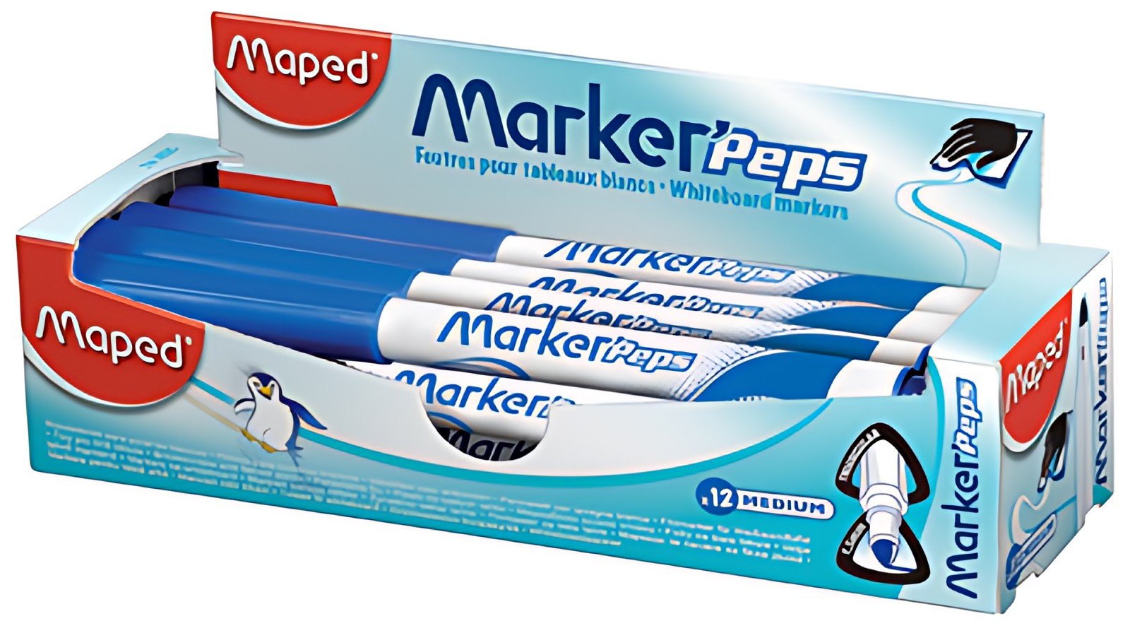 Maped Feutre pour tableau blanc Marker'Peps, bleu