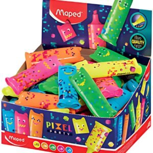 Maped Surligneur Mini PIXEL PARTY, présentoir de 48